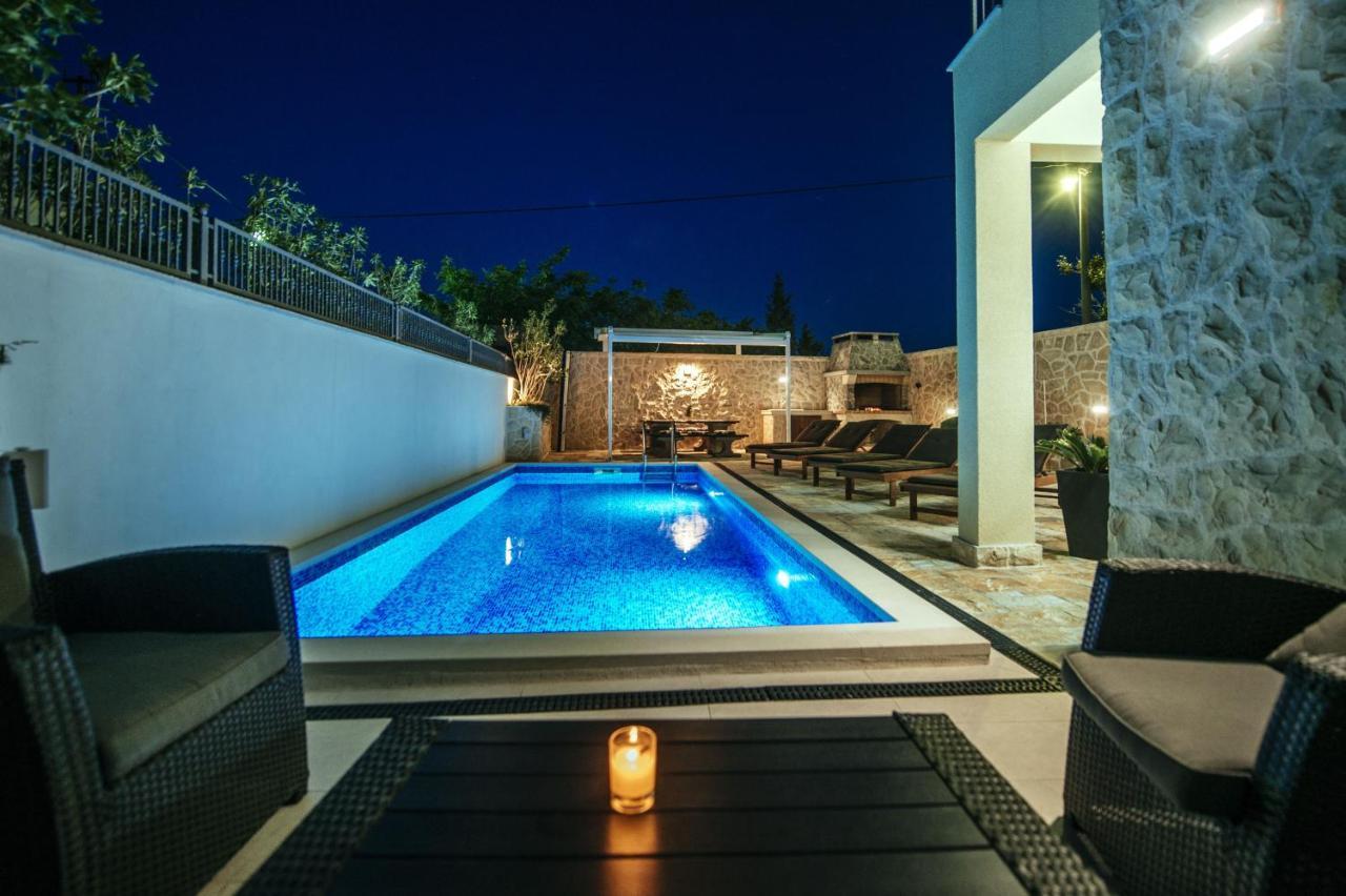 Villa Castello Coza Zadarvillas Vinjerac Exterior foto